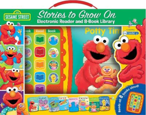 Sesame Street: Stories to Grow on Me Reader Jr Electronic Reader and 8-Book Library