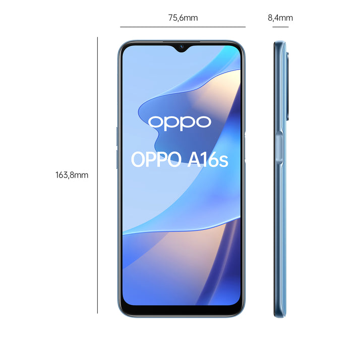 Oppo A16S Pearl Blue