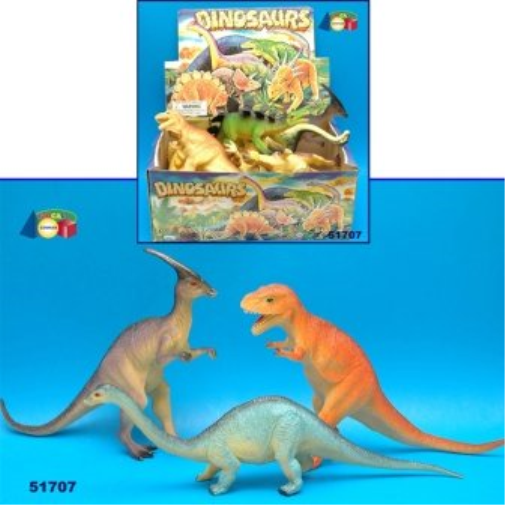 Ginmar: Animali - (007A) - Dinosauro Medio C/Voce Ass. In Dbx