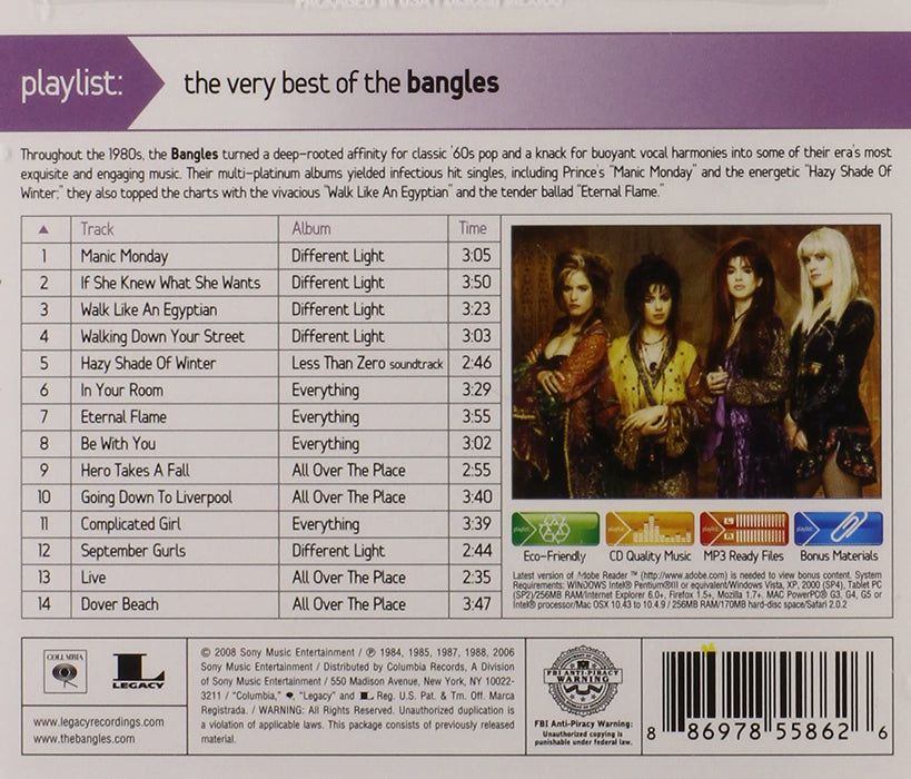 Playlist: The Very Best of Bangles