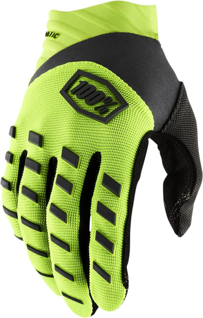 100% Airmatic Gloves Army Green L