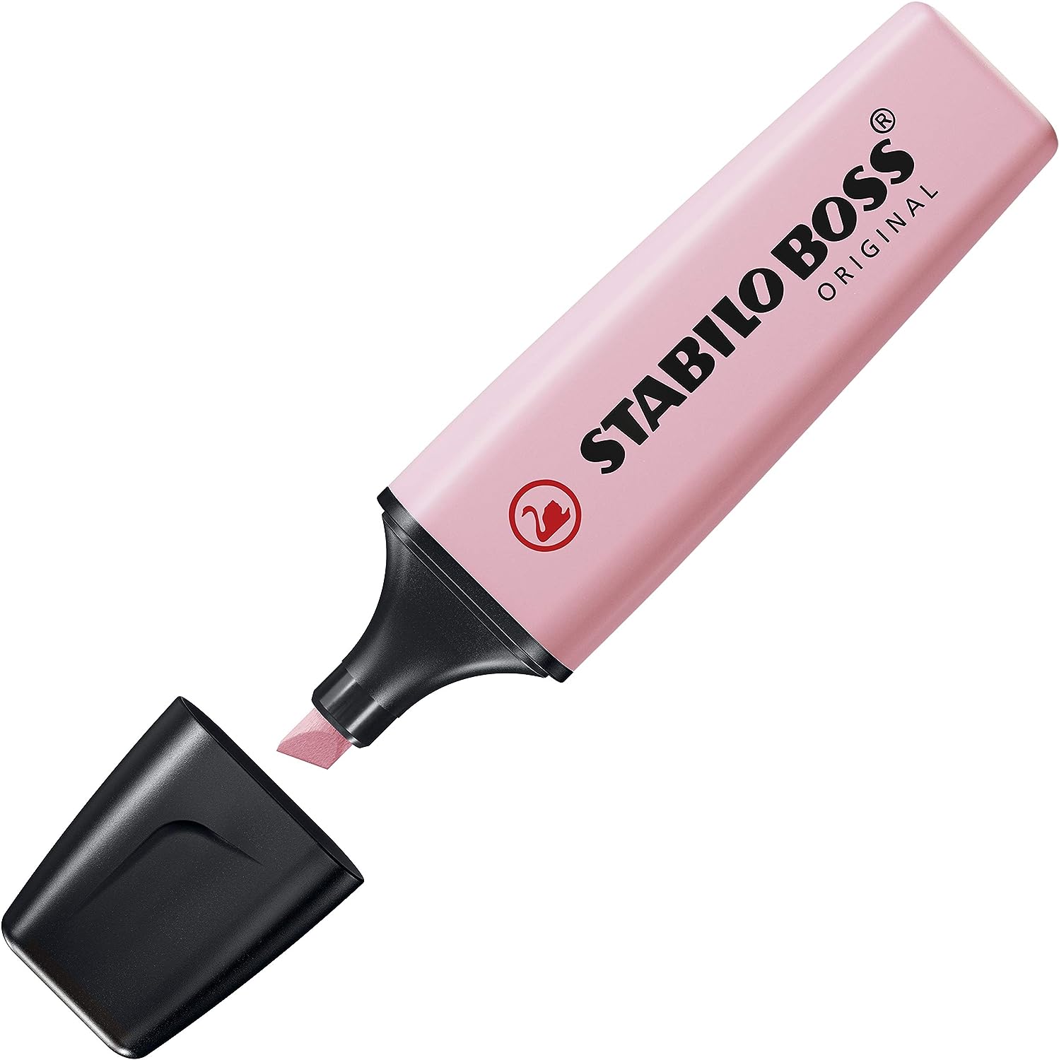 Highlighter - STABILO BOSS ORIGINAL Pastel - Pack of 1 - Pink Blush Pack of 1 Pink Blush
