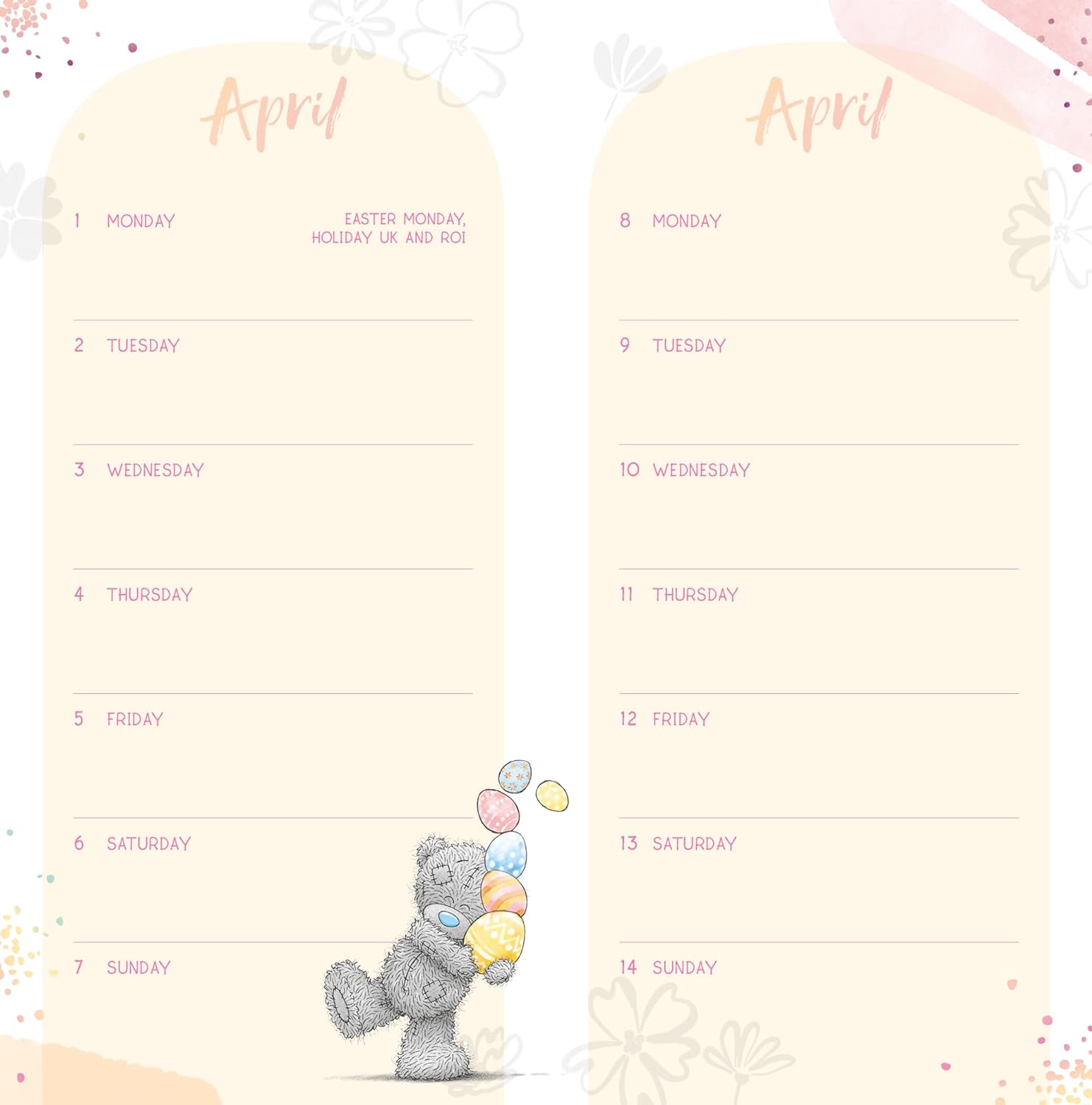 Me to You Tatty Teddy 2024 Slim Diary
