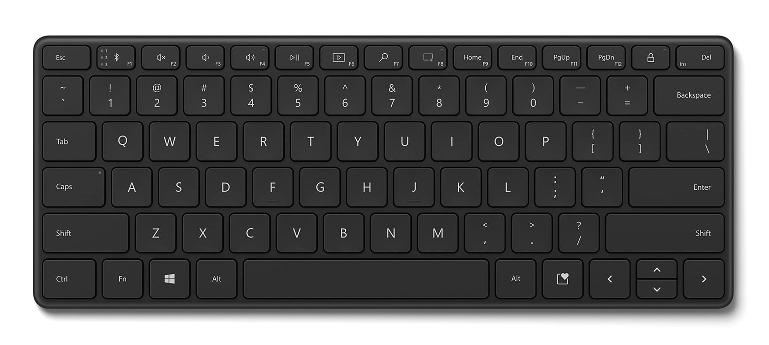 Microsoft Designer Compact keyboard Bluetooth QWERTY English Black