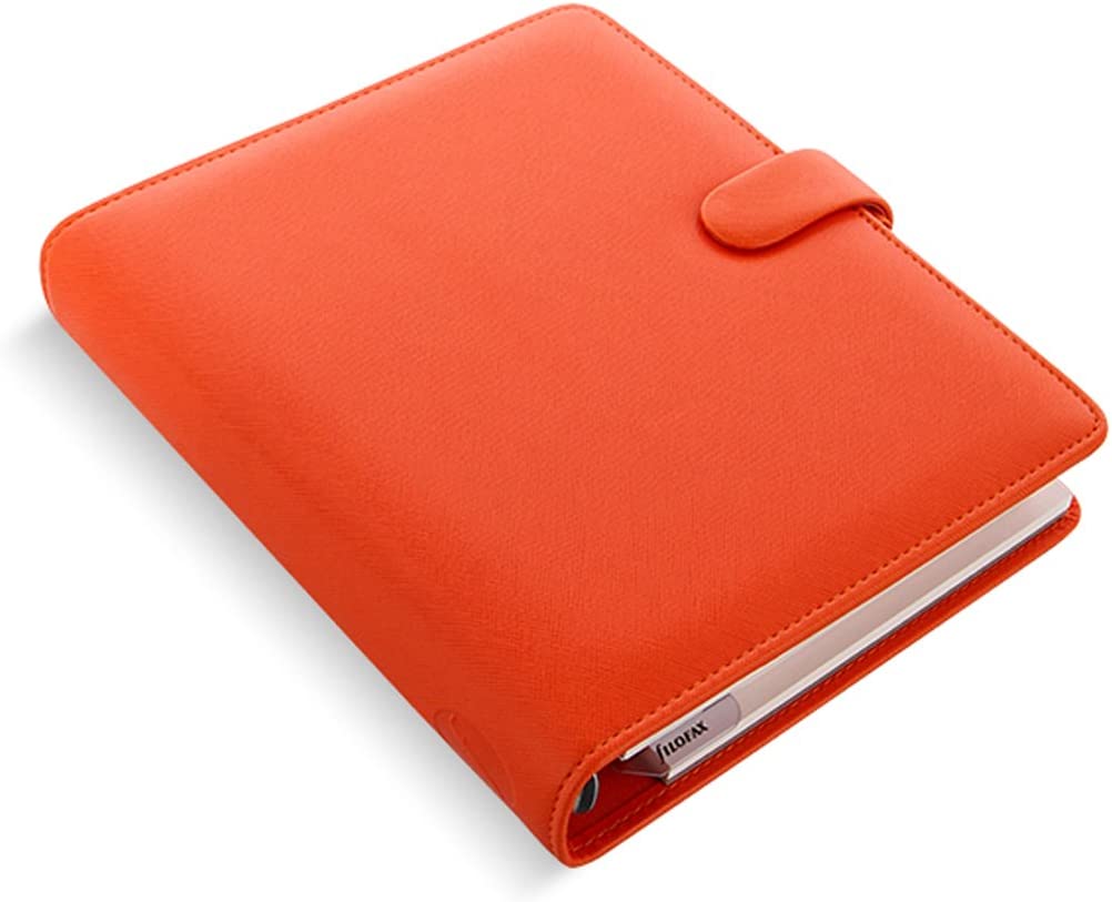 Filofax A5 Saffiano Organiser Bright Orange, 21-022585