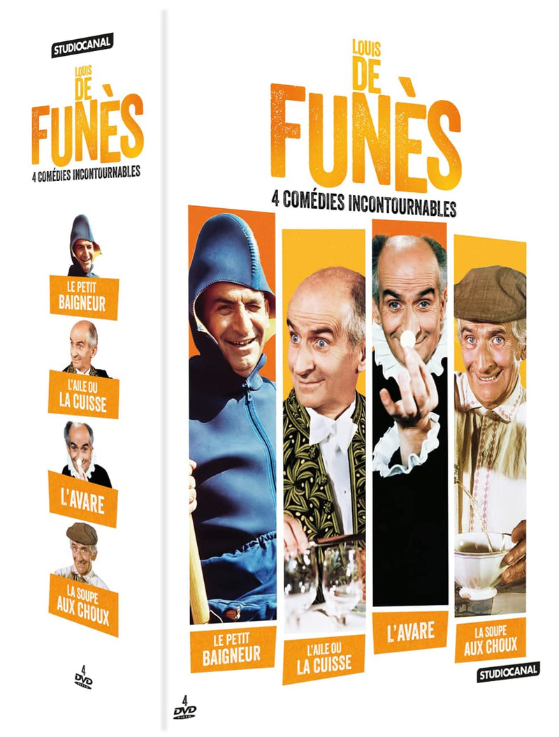Louis de funès - 4 comédies incontournables