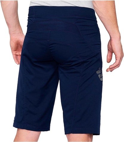 100% Airmatic Shorts 2022 Navy 34"