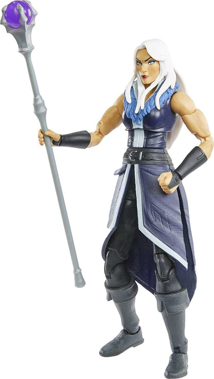 Masters of the Universe Masterverse Collection, Revelation Evil-lyn 7-in Motu Battle Figure for Storytelling Play and Display, Gift for Kids Age 6 and Older and Adult Collectors,GYV12