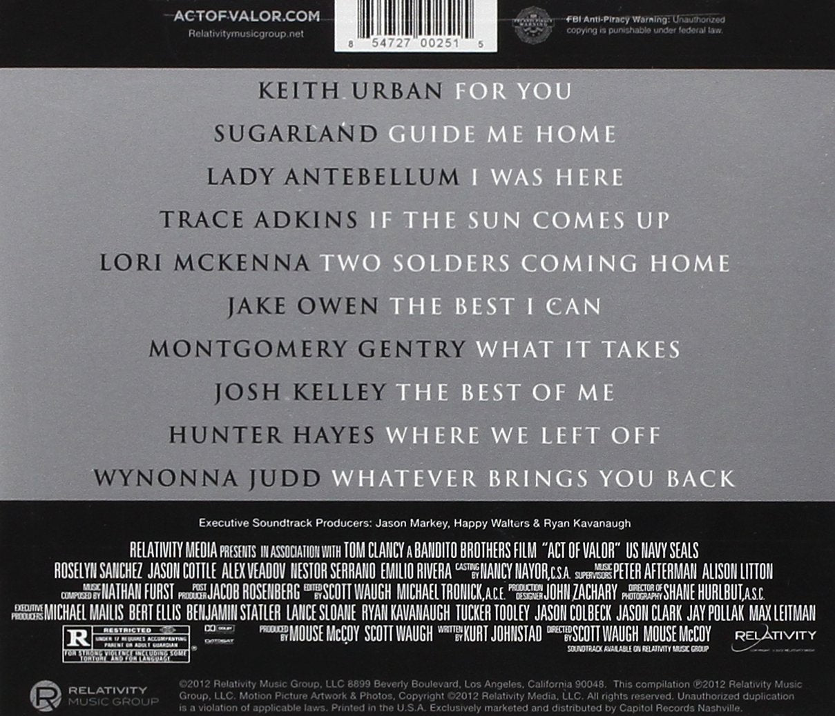 Act Of Valor The Album