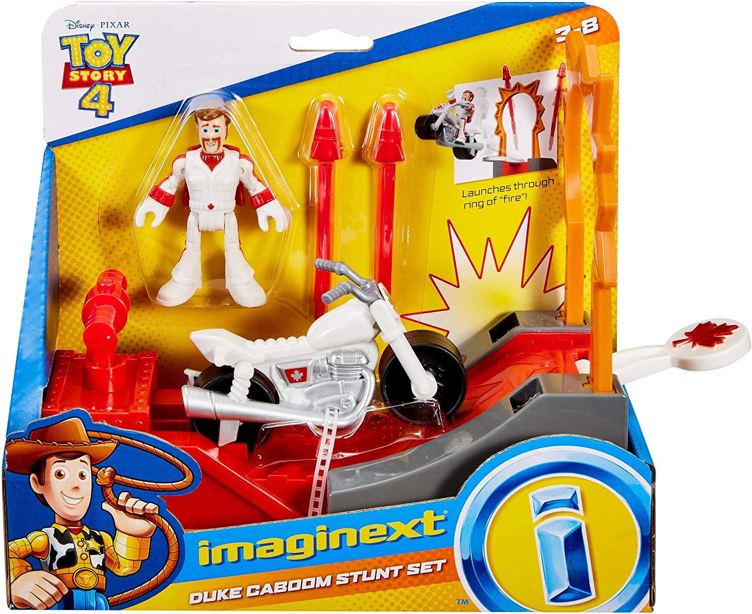 Toy Story 4 Duke Caboom Stunt Set //GBG72-GBG71
