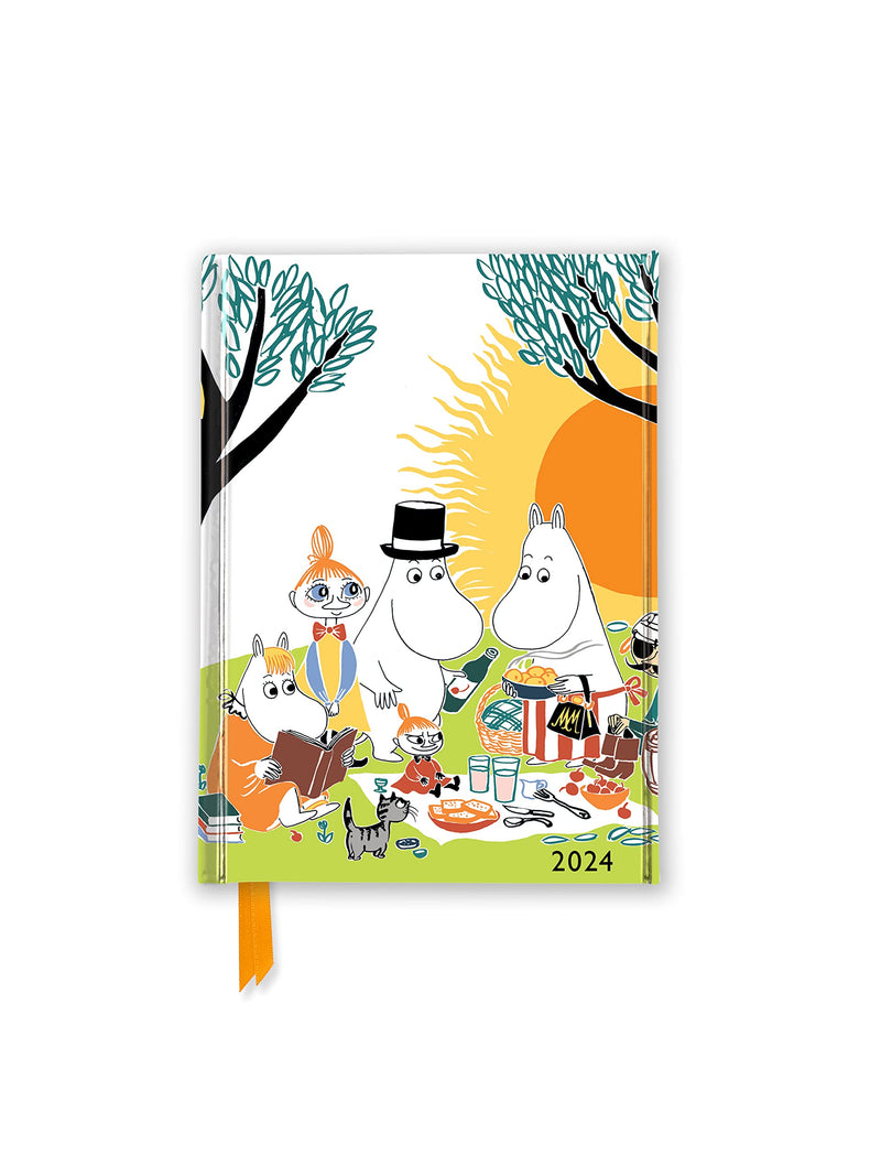 Moomin: Picnic 2024 Luxury Pocket Diary - Week to View