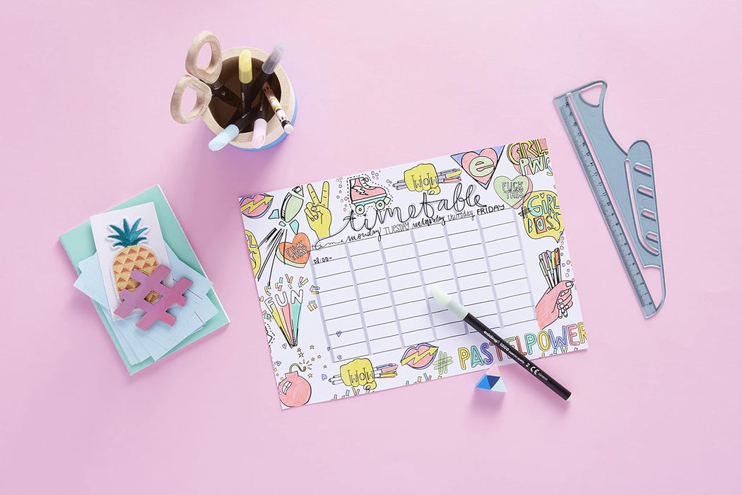 6 edding e-1200 Bibi & Tina Filzstifte farbsortier