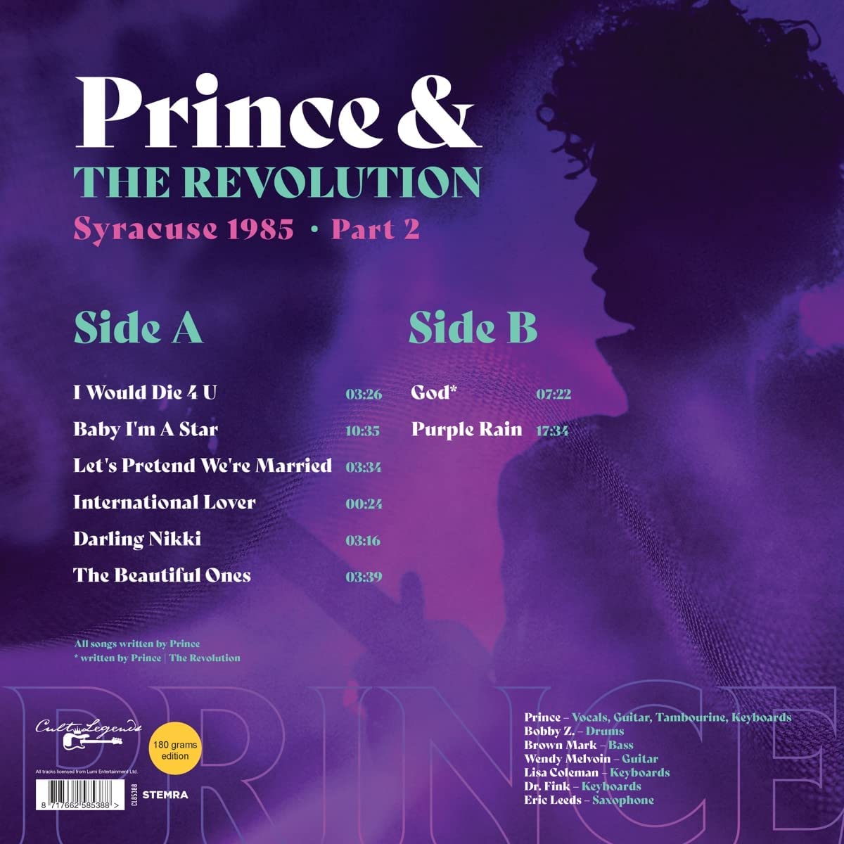 Prince & The Revolution: Syracuse 1985 Part 2