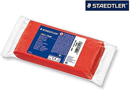 STAEDTLER Noris Club 8421 Plasticine Clay 1000 G Reddish-Purple