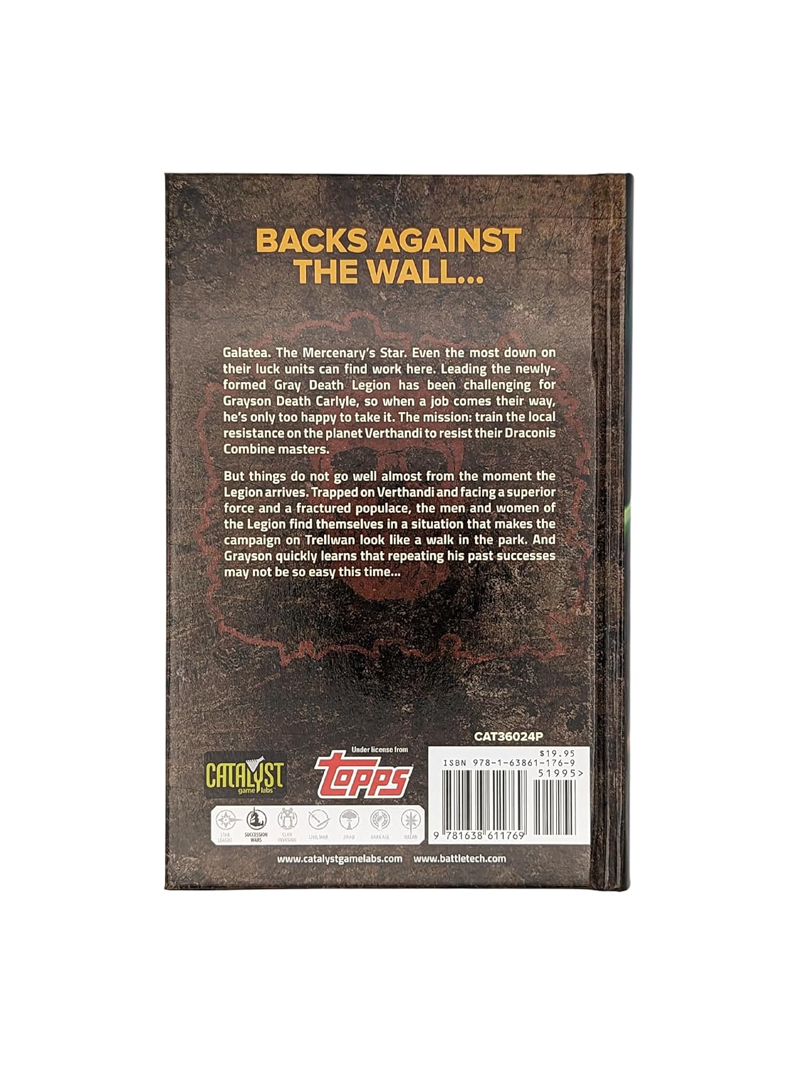 Battletech: The Grey Death Legion Trilogy - Book Two - Mercenary`S Star (Hardcover)