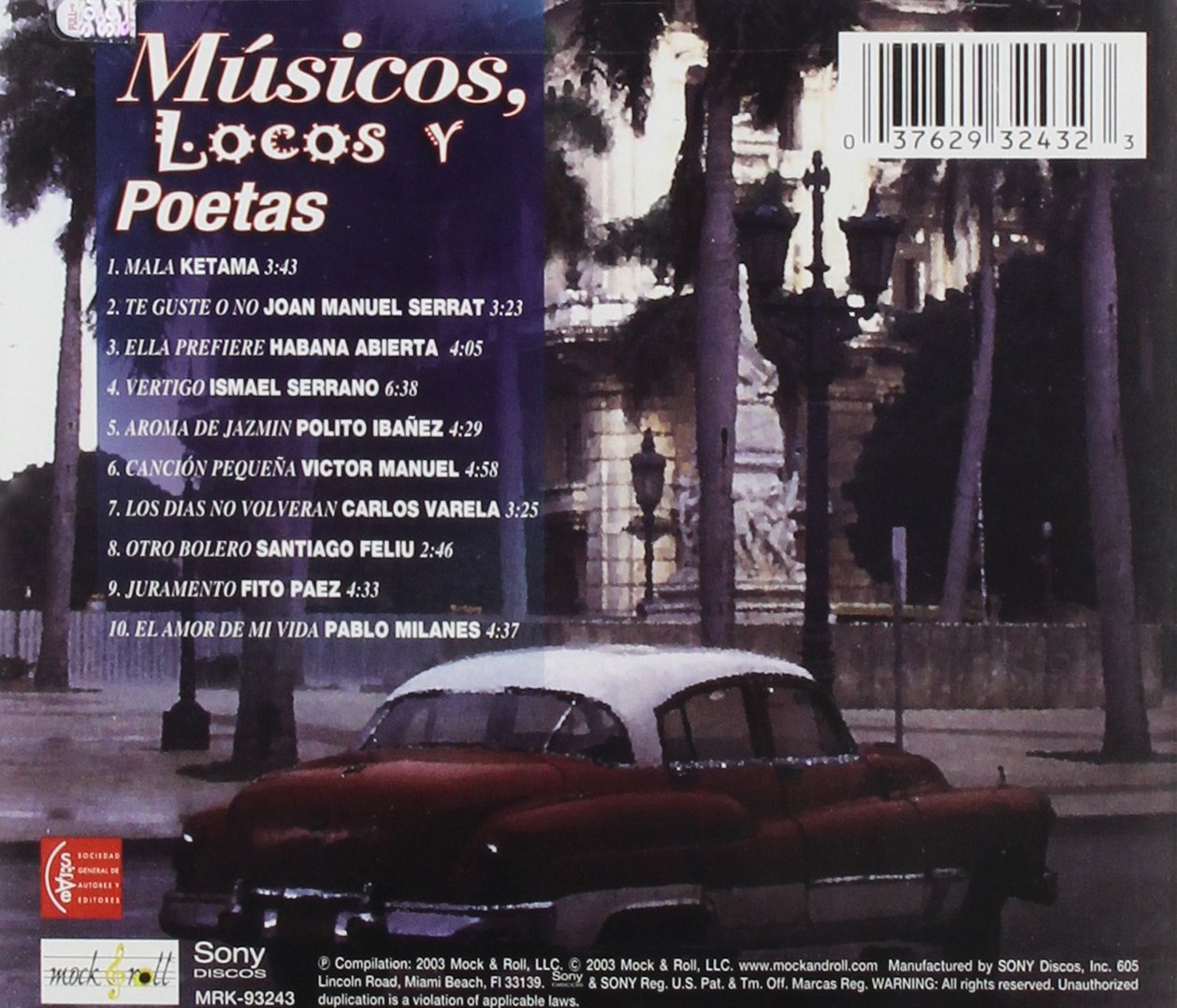 Musicos Locos Y Poetas