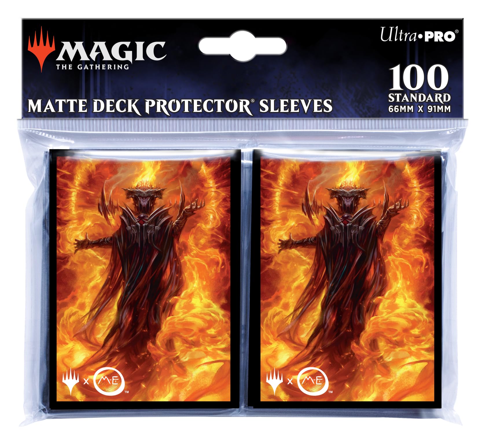 Mtg: The Lord Of The Rings: Tales Of Middle-Earth 100Ct Sleeves 3 Featuring: Sauron