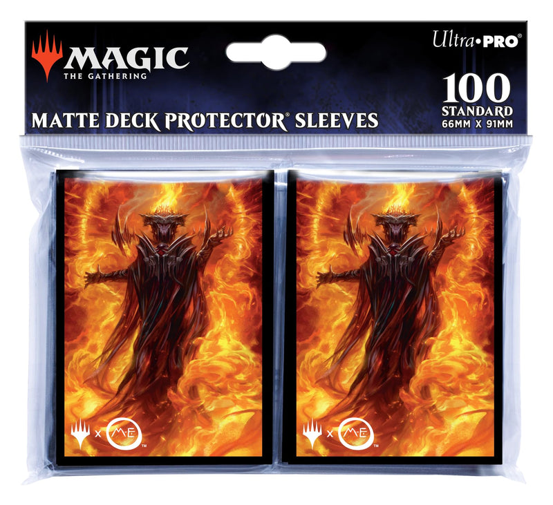 Mtg: The Lord Of The Rings: Tales Of Middle-Earth 100Ct Sleeves 3 Featuring: Sauron