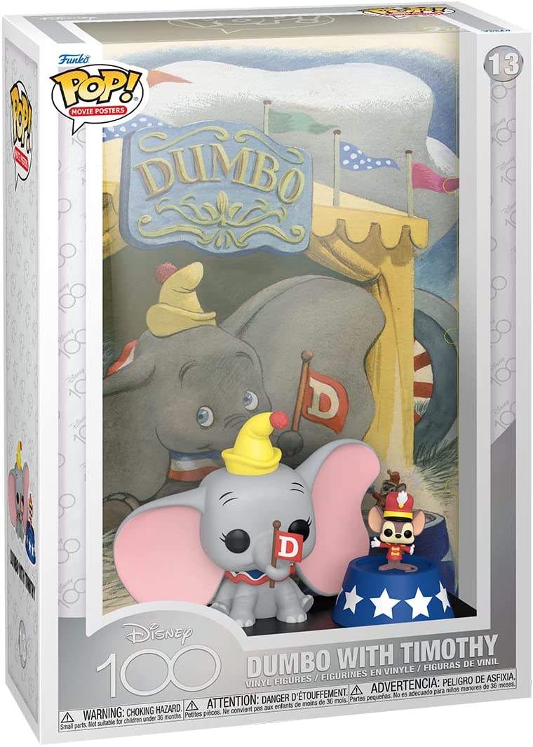 Funko POP! Movie Poster: Disney - Dumbo - Collectable Vinyl Figure - Gift Idea - Official Merchandise - Toys For Kids & Adults - Model Figure For Collectors And Display