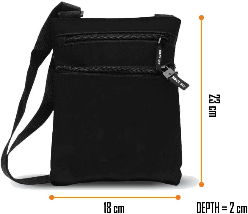 Rocksax Blink 182 Body Bag - Smile White