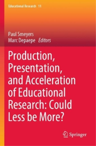 Production, Presentation, and Acceleration of Educational Research: Could Less be More?