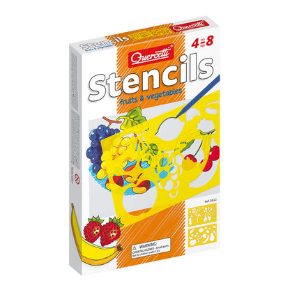 Quercetti: Sagome Starter Set - Frutta E Verdura