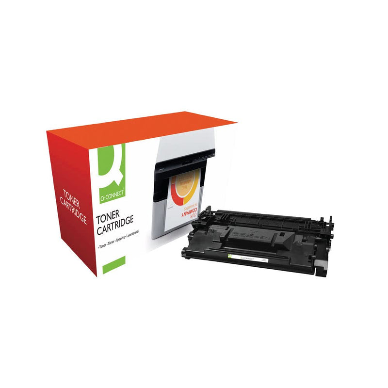Qconnect Compatible With Hp Jet Cf287A Toner Black
