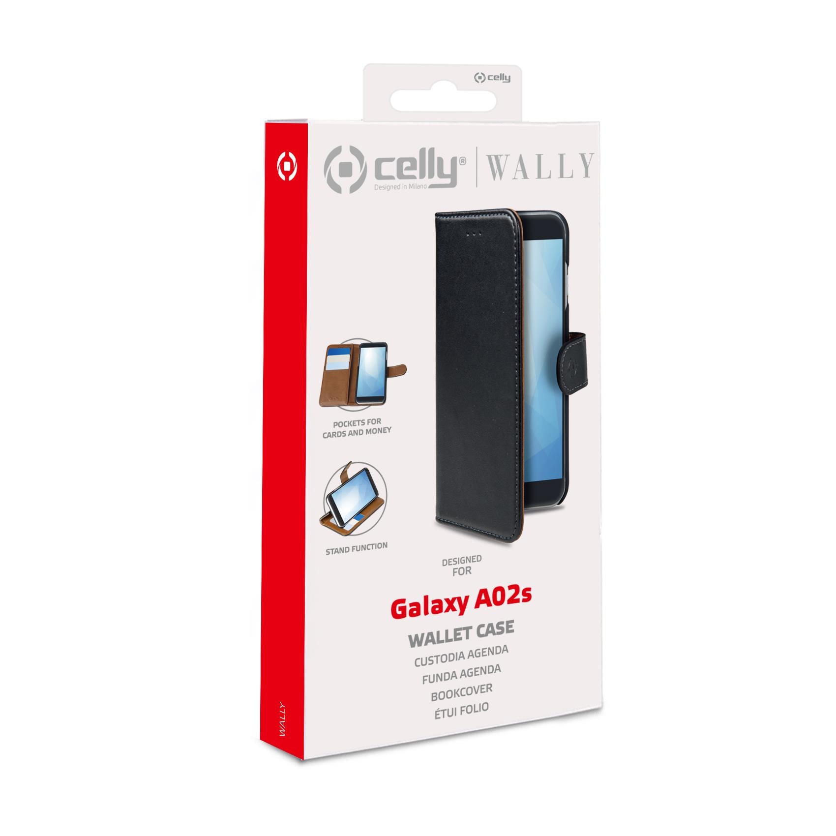 Wally Case Galaxy A02S Black