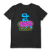 ROCKET MAN (MAGIC MAGIC SNAKE) BLACK UNISEX T-SHIRT