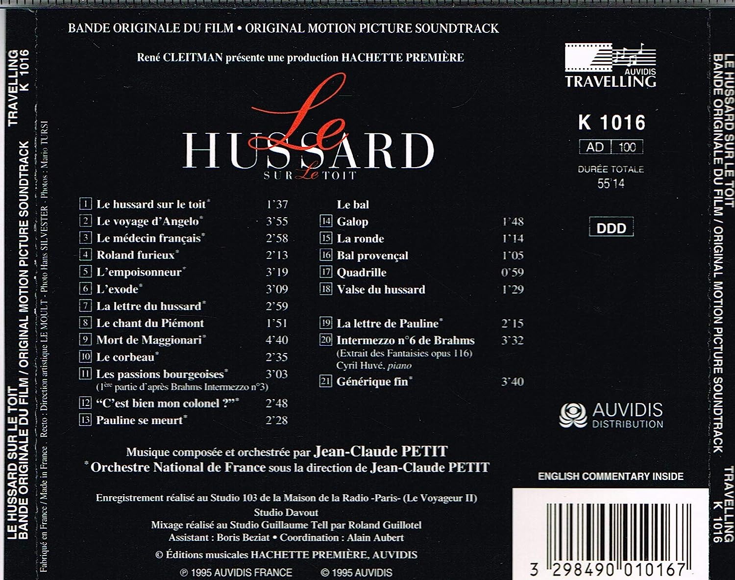 Le Hussard Sur Le Toit (Petit)