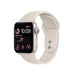 Apple Watch SE (2. Generation) (GPS, 40 mm) Smartwatch - Aluminiumgehäuse Polarstern, Sport Armband Polarstern - Regular. Fitness-und Schlaftracker, Unfallerkennung, Herzfrequenzmesser, Wasserschutz
