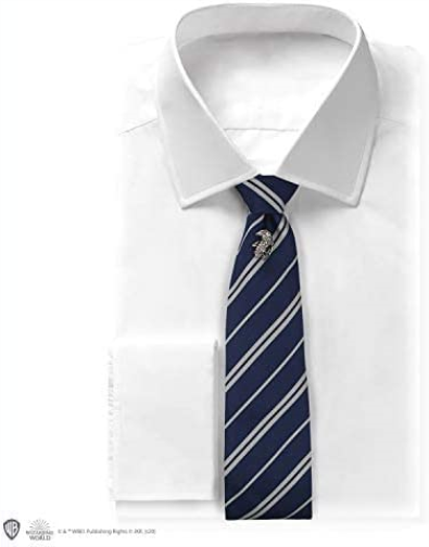 Harry Potter - Ravenclaw - Deluxe Tie With Metal Pin