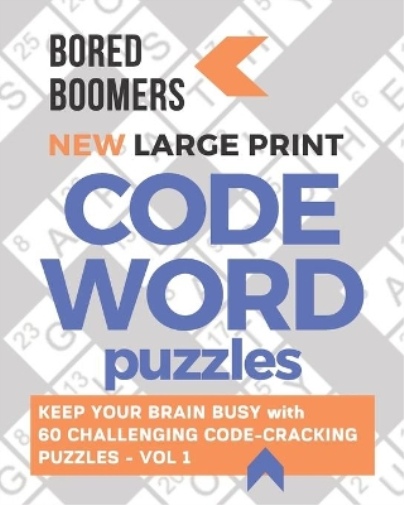 Bored Boomers New Large Print Codeword Puzzles