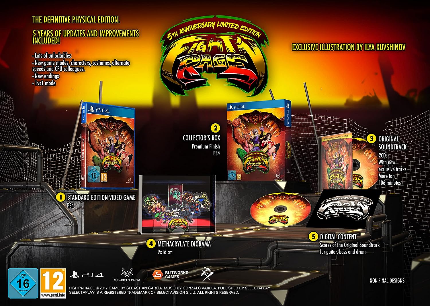 Fight'n Rage - 5th Annivarsary Limited Edition