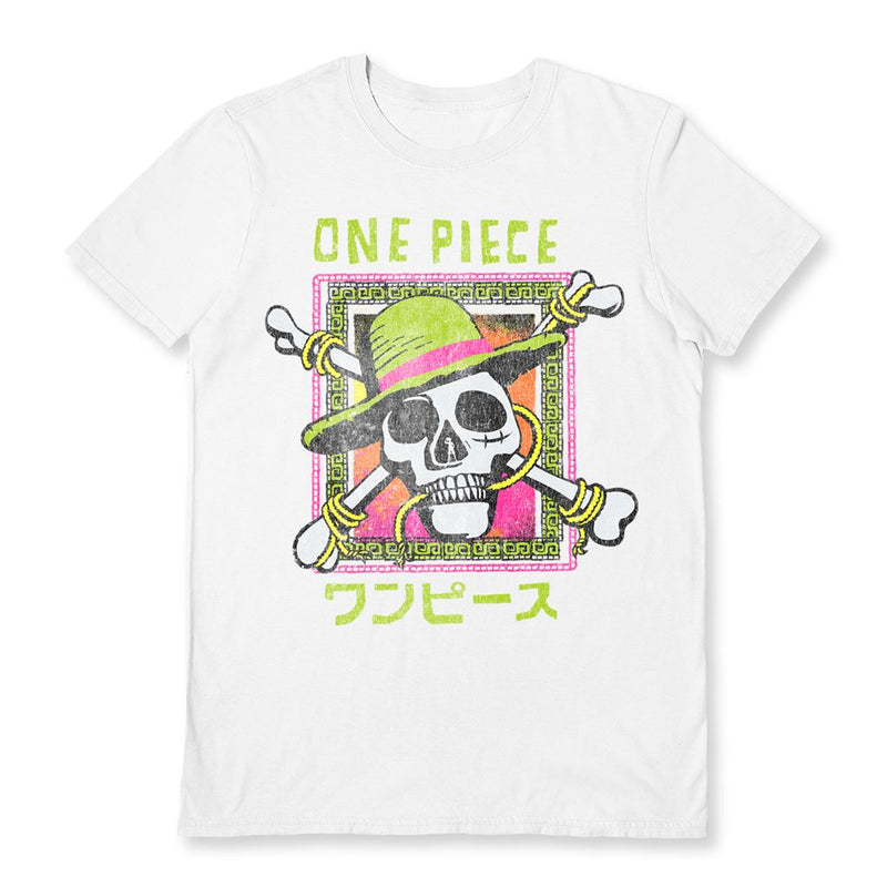 ONE PIECE (LIVE ACTION GREEN HAT) WHITE UNISEX T-SHIRT SMALL