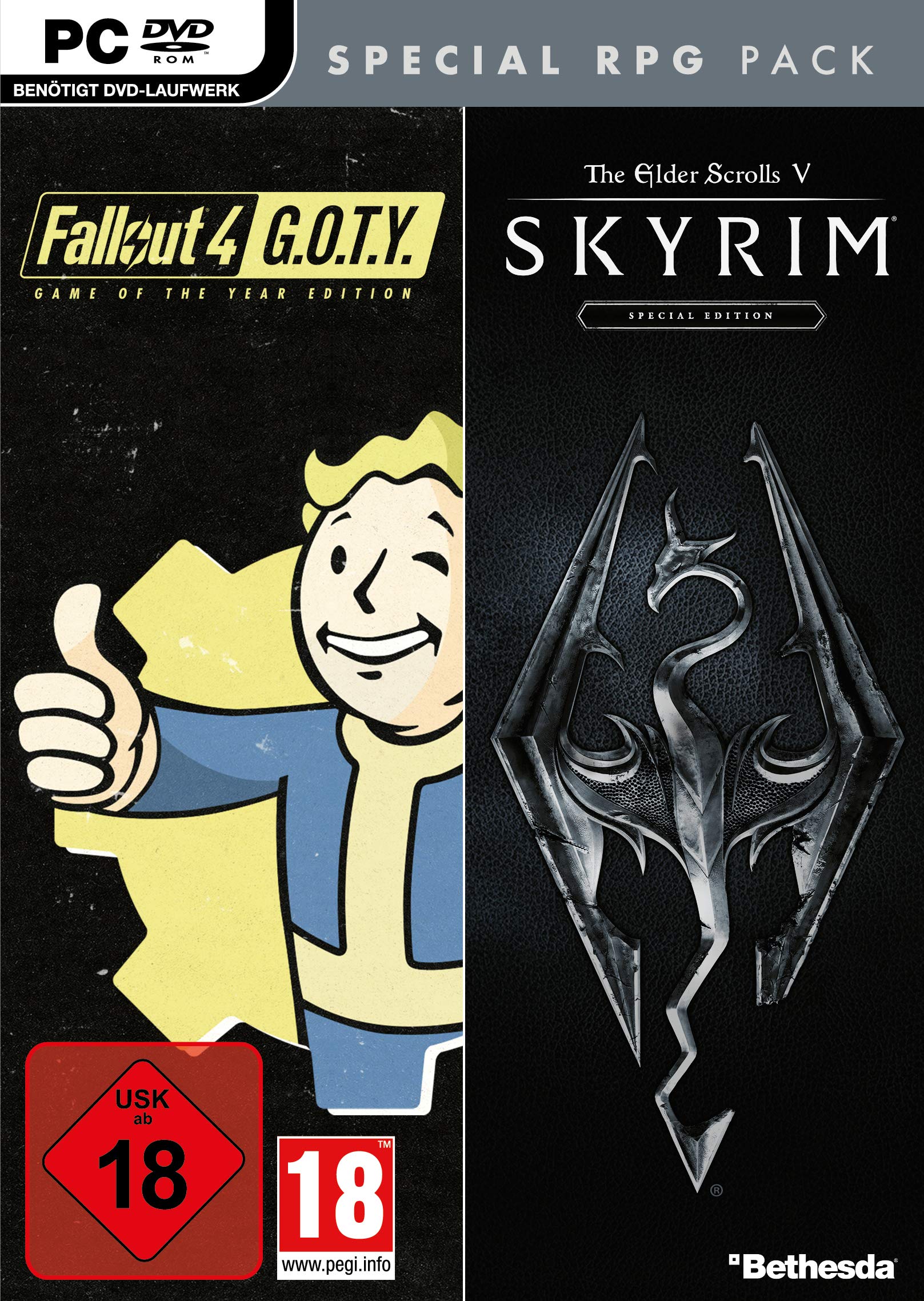 Bethesda RPG Pack (Fallout G.O.T.Y. / SKYRIM Special Edition) PC Single