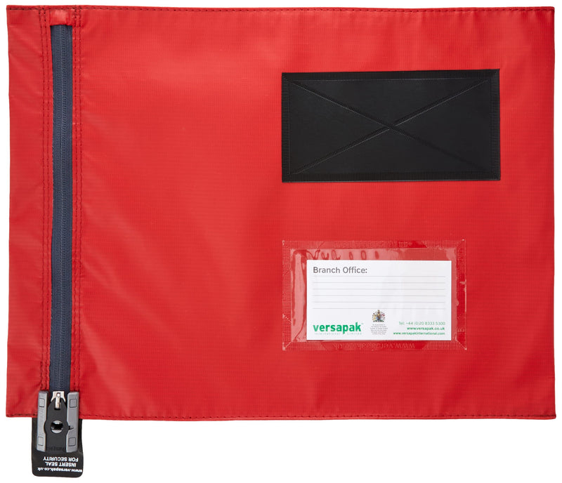 Versapak Small Flat Mail Pouch - Red