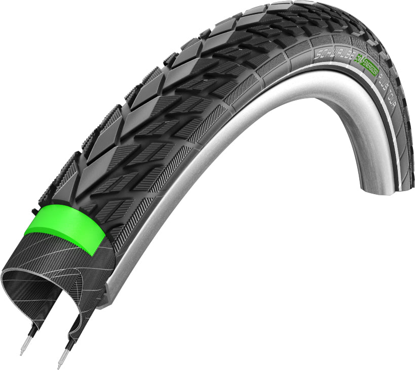 Schwalbe Energizer Plus TOUR GreenGuard Energizer Compound in Black/Reflex (wired) - 700 x 35mm