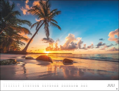 Heye Monats-Wandkalender Sonnenzauber 2024