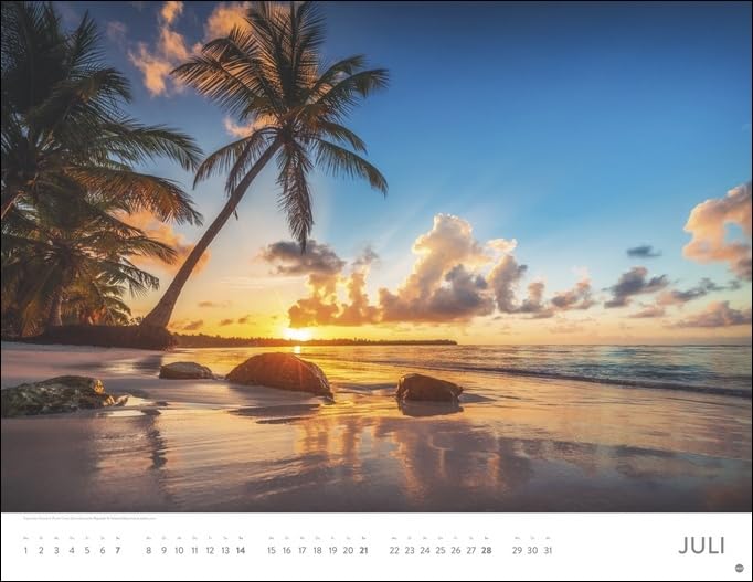 Heye Monats-Wandkalender Sonnenzauber 2024