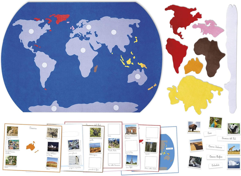 Clementoni: Sapientino Montessori - Il Mondo