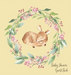 Woodland Baby Shower Guest Book (Hardcover)