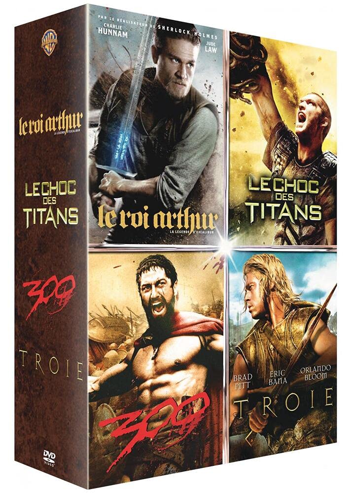 Coffret guerriers de légende 4 films