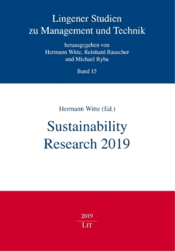 Sustainability Research 2019