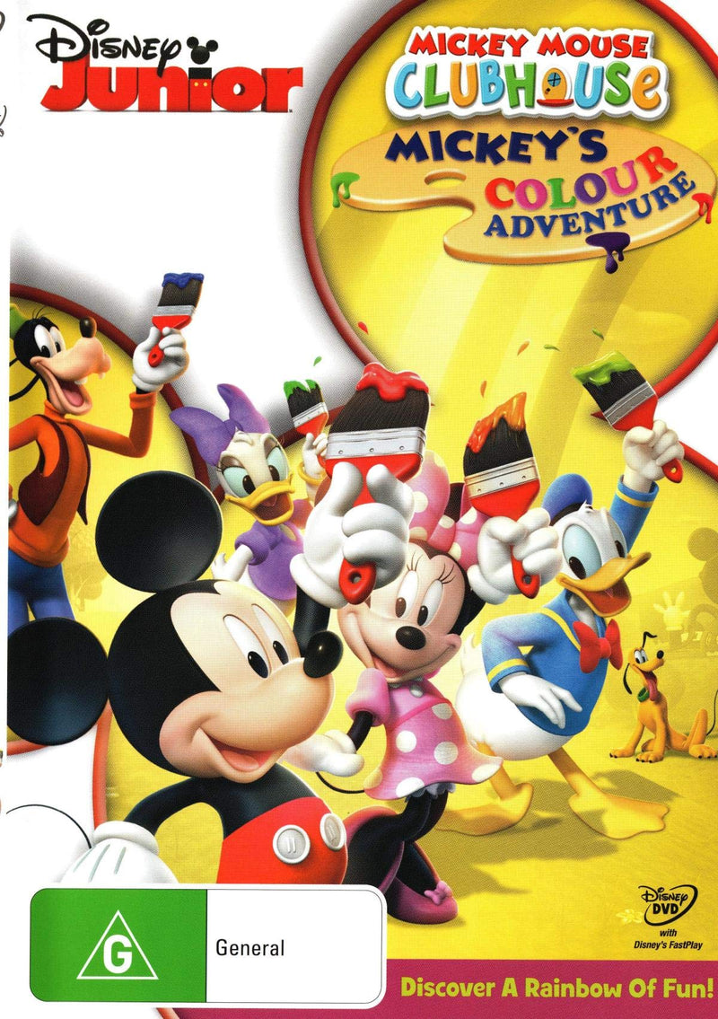 MOVIE - MICKEY MOUSE CLUBHOUSE: MICKEY'S COLOUR ADVENTURE (REGION 4) (1 DVD)