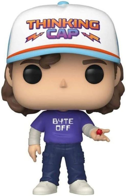 Funko POP! Television Stranger Things Dustin 4.05-in Vinyl Figure GameStop Exclusive