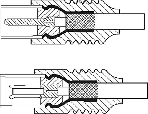 Cavo Antenna M/F Mt. 2 Bianco