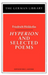 Hyperion and Selected Poems: Friedrich Höderlin