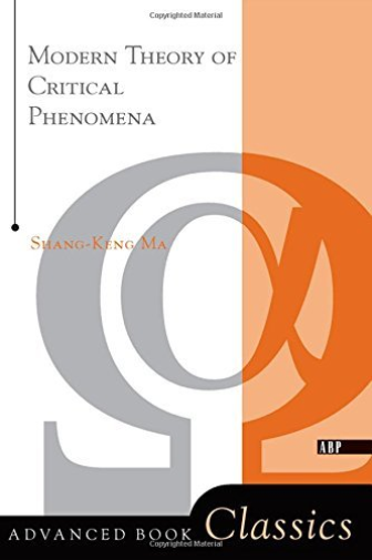 Modern Theory Of Critical Phenomena