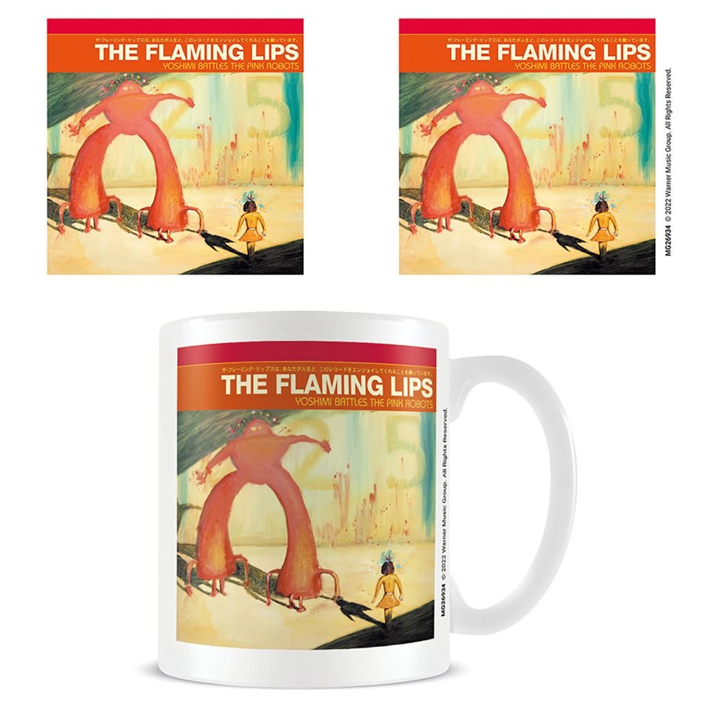 THE FLAMING LIPS (YOSHIMI BATTLES THE PINK ROBOTS) MUG